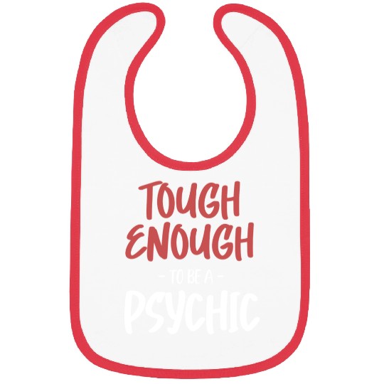 Tough Enough To Be A Psychic Celestial Card Bibs