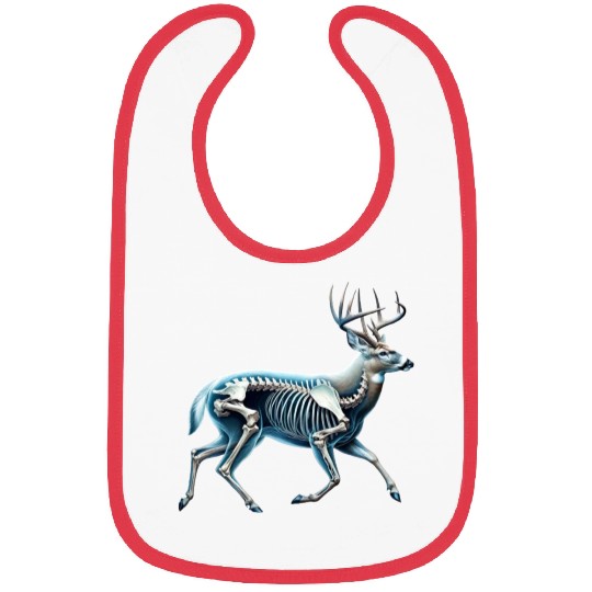 Deer Skeleton Anatomy Bibs
