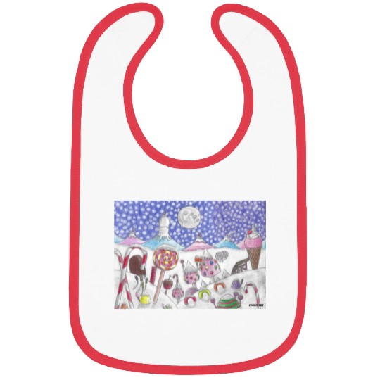 The Nutcracker Christmas Candy Land Bibs