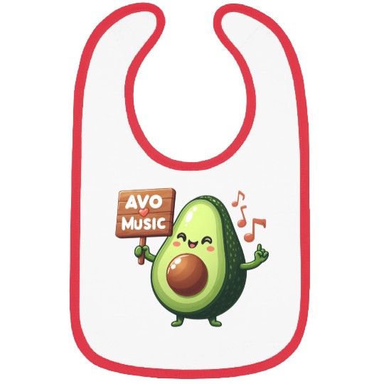 Avo love music Bibs