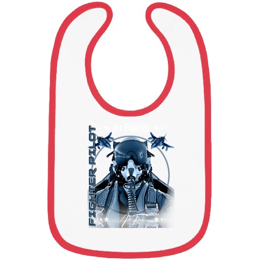 Fighter Pilot Helmet Air Force F4 Phantom Bibs