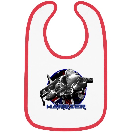 Harrier Jump Jet Royal Air Force Fighterjet Bibs