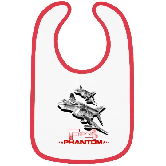 F-4 Phantom Us Air Force Fighter jet Bibs