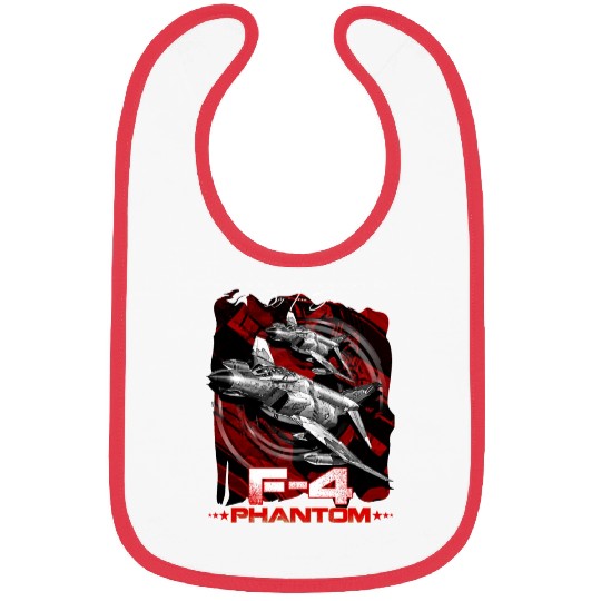 F-4 Phantom Us Air Force Fighter jet Bibs