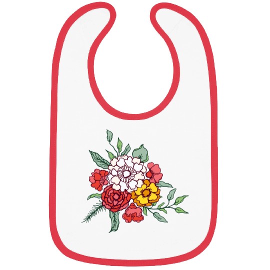 Flower Design: Blossom with Elegance Bibs