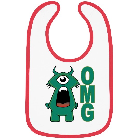 OMG Monster Bibs