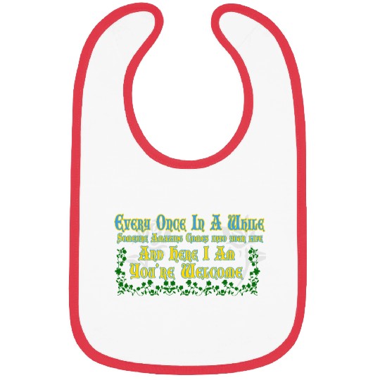 Every Once in a while, – Valentine’s story Bibs