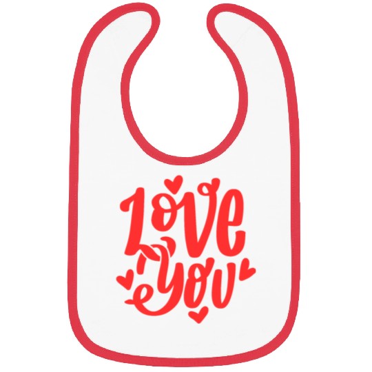 Love You Collection: Embrace Heartfelt Moments Bibs