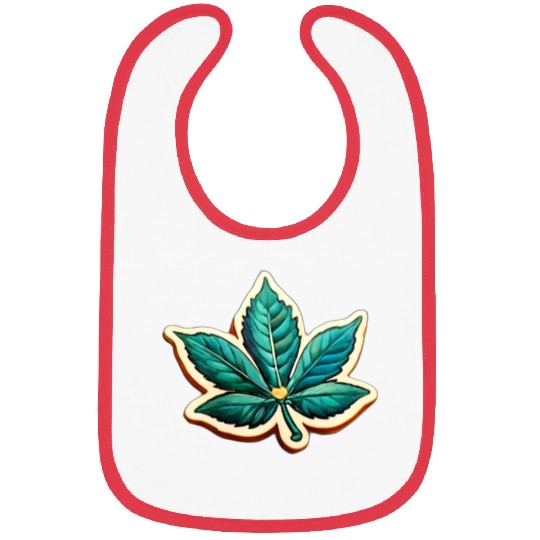 Marijuana Leaf Bibs