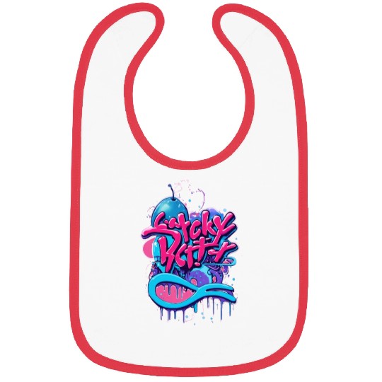 graffiti logo Bibs