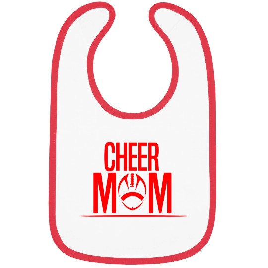 Cheer Mom Ball Football Mom Passion Is Gift Cool Bibs