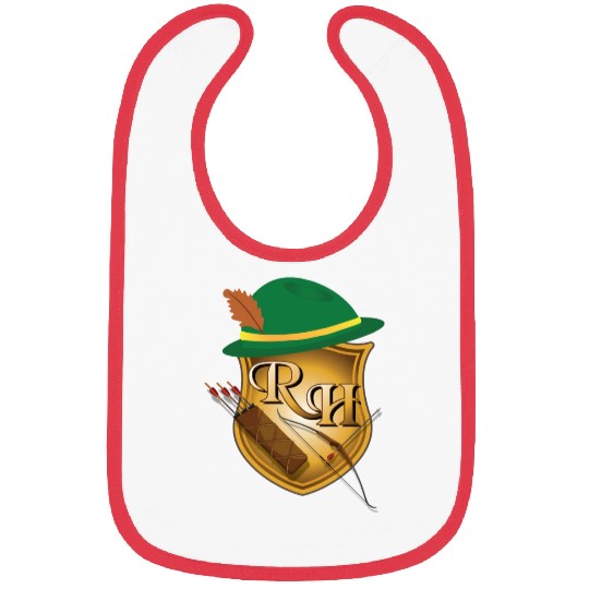 Robin Hood the Archer (and His Items) R&H letters Bibs