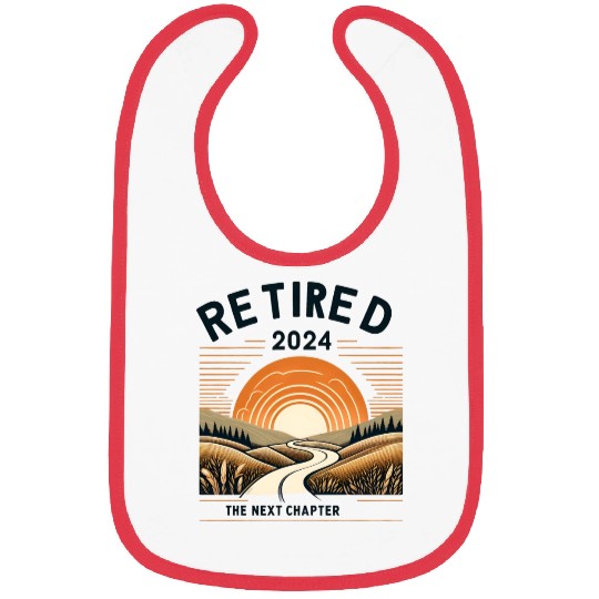 Retired 2024 The Next Chapter Begins Bibs