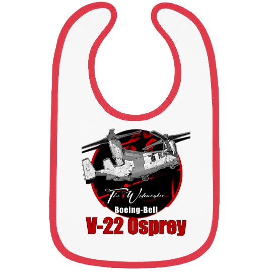 V22 Osprey Us Air Force Hybrid Aircraft Bibs