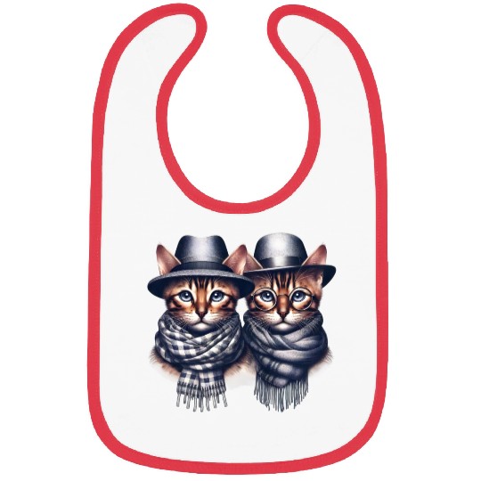 Bengal Kittens Cute Kitty Bibs