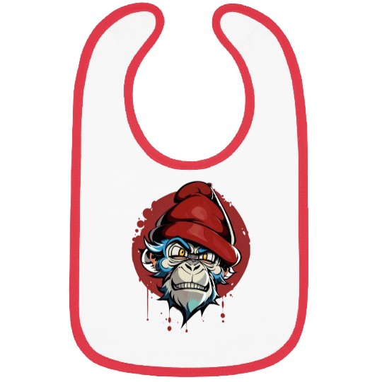 Angry Monkey Design Bibs