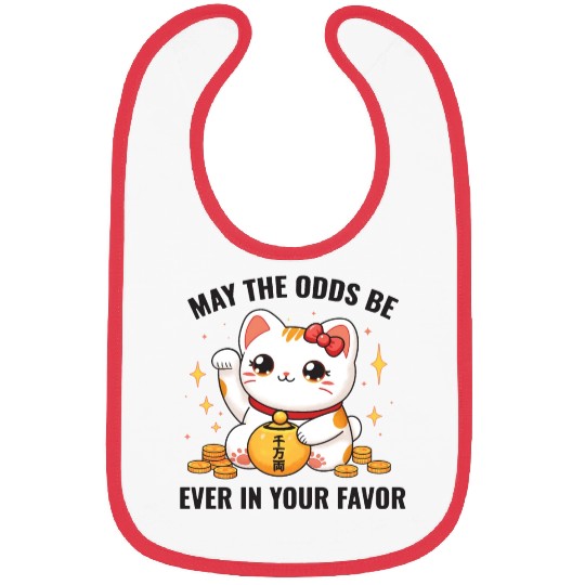 maneki neko Bibs