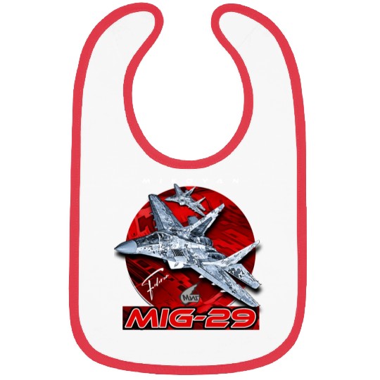 MIG-29 Soviet Union Air Superiority Jet Fighter Bibs