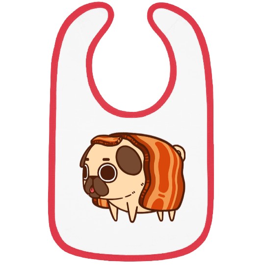Bacon Square Bibs