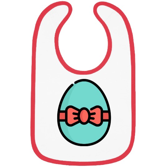 Colorful Easter Egg Bibs