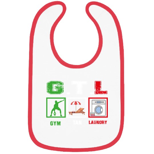Gym Tan Laundry GTL New Italian Flag apparel Bibs
