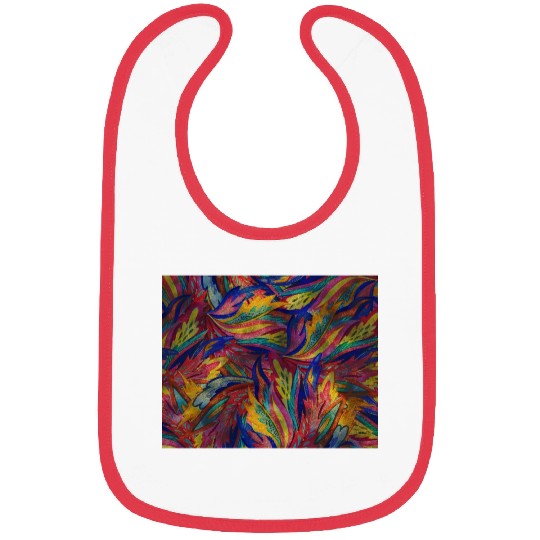Psychedelic pattern, Retro, Vintage Bibs
