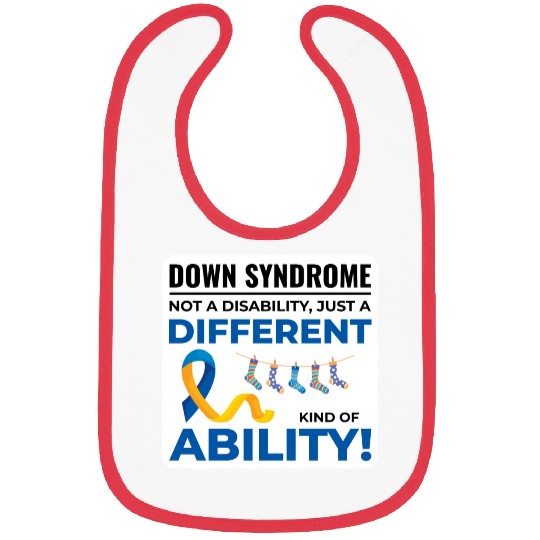 Down Syndrome Awareness Different Ability Bibs