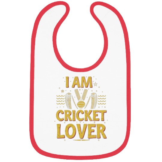 i am cricket lover Bibs