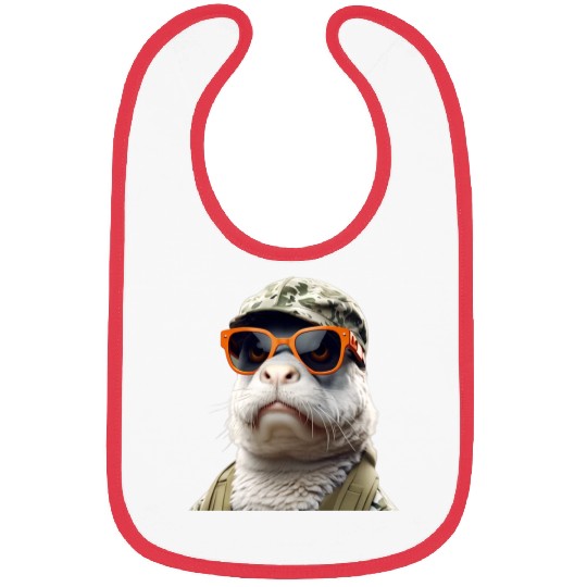 FUNNY Seal Bibs