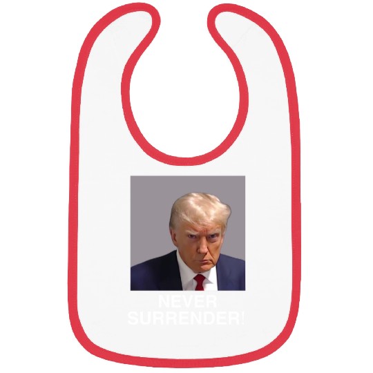 Trump Never Surrender Bibs