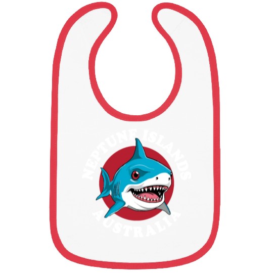 Great White Shark Neptune Islands Bibs