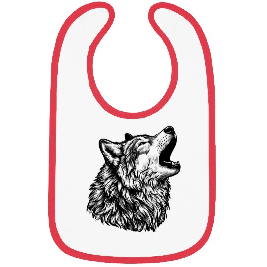 Howling Wolf #2 Bibs