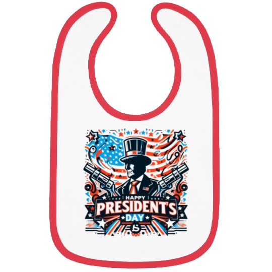 history of us presidents day Bibs