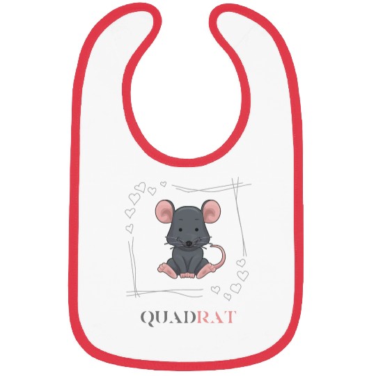 QUADRAT, for rat lovers! Bibs