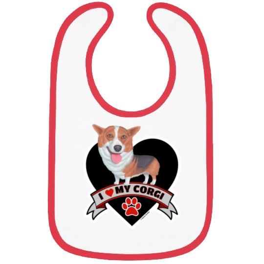I love my cute Corgi Bibs