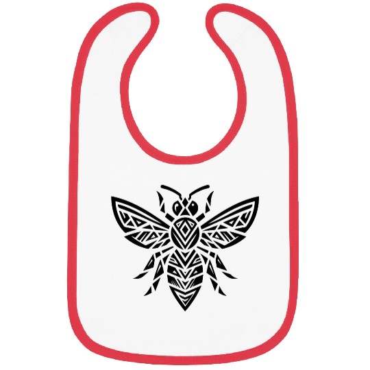 Cute Little T Tattoo Bee Bibs