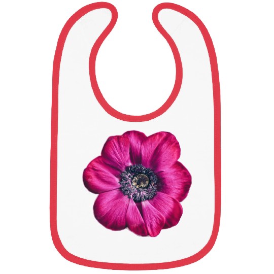flower Violet Majesty Bibs
