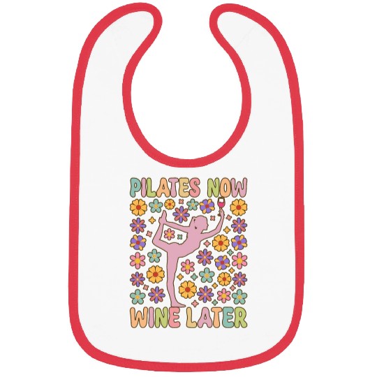 Instructor Yoga Exercise Wine Lover Bibs