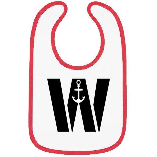 Wanchor W Anchor Essential,Hunter, pirate, ship Bibs