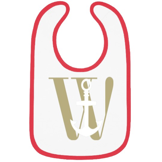 Wanchor W Anchor Essential,Hunter, pirate, ship Bibs