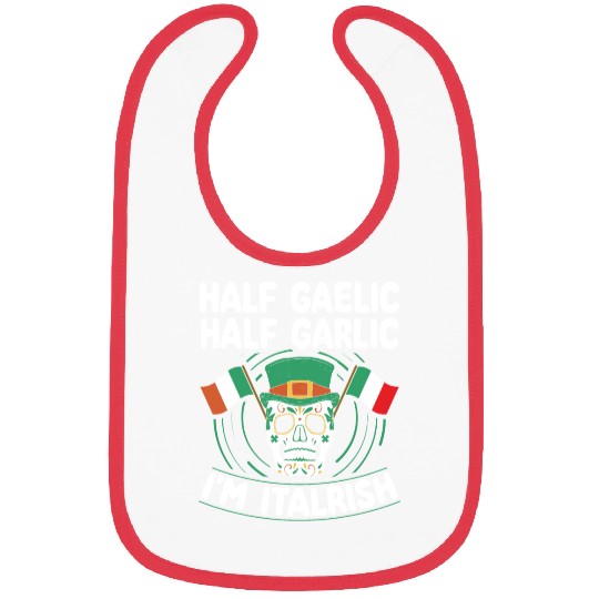 Irish Italian St. Patrick's Day Bibs