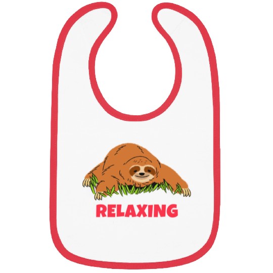 Sloth Serenity Bibs