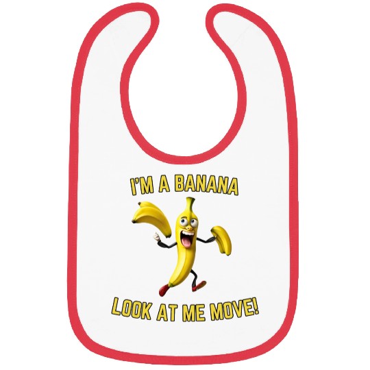 I'm A Banana Meme Bibs Design