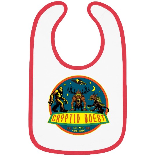 Cryptid Quest Bibs