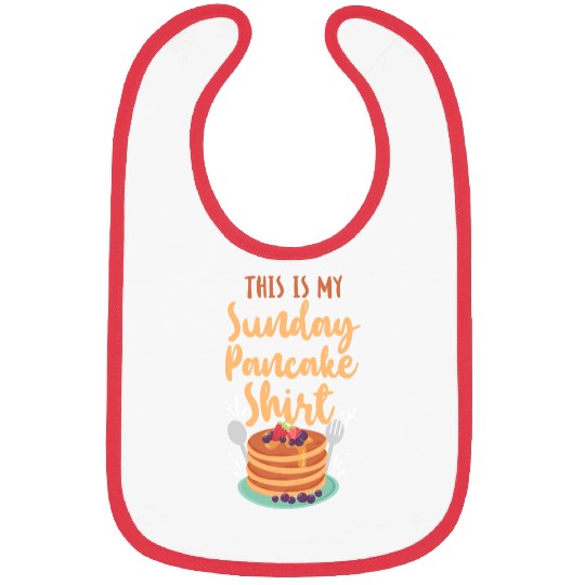 Pancake Lover Kids This Is My Bibs