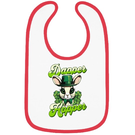 Dapper Hopper Easter Bunny Bibs