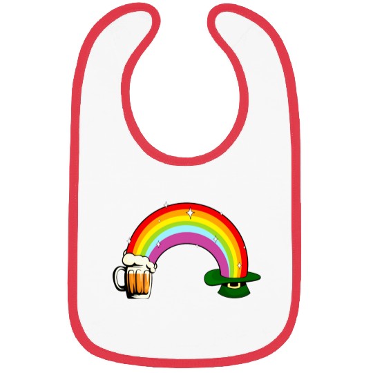 Irish Rainbow Bibs