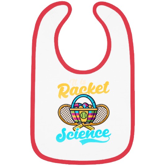 Tennis Easter Racket Science Bibs