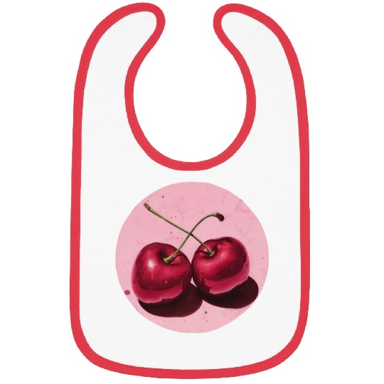 Realistic Cherry Bibs