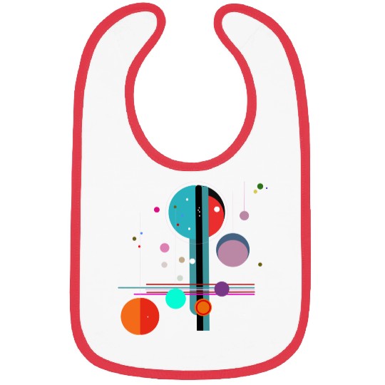 Geometric art Bibs